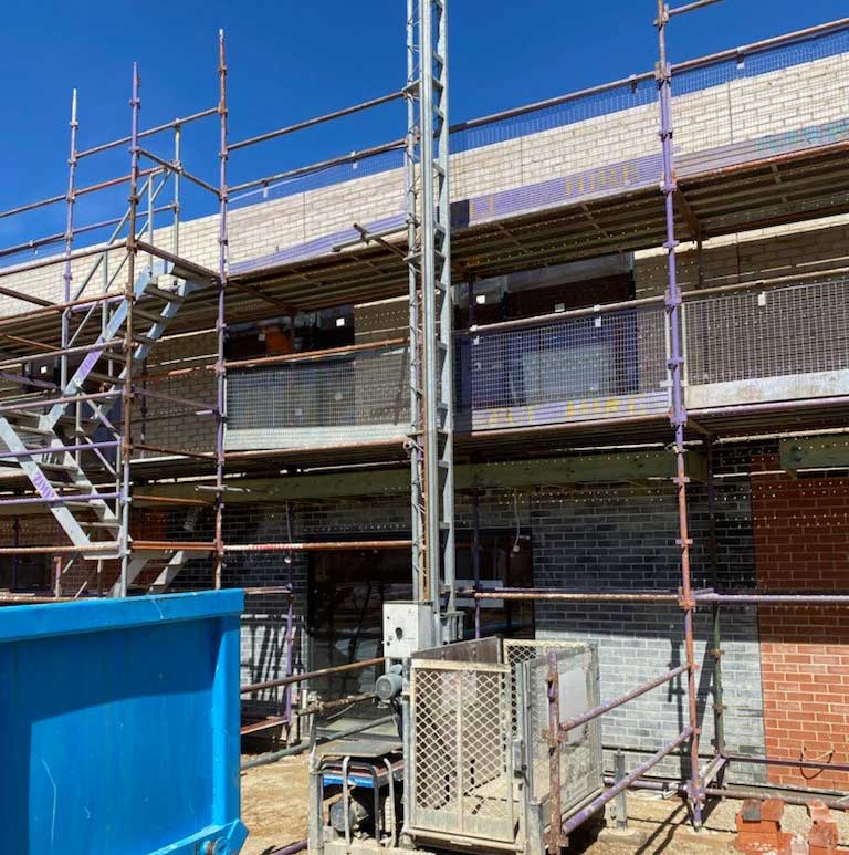 stairs hoist scaffolding hire adelaide